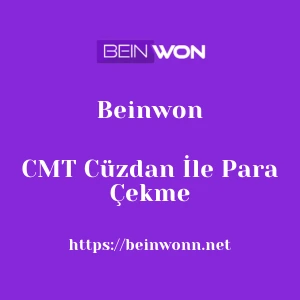 Beinwon CMT Cüzdan İle Para Çekme