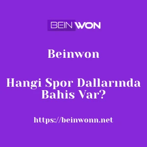 Beinwon Hangi Spor Dallarında Bahis Var?