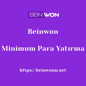 Beinwon Minimum Para Yatırma